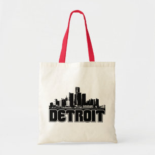 Bolsa Tote Skyline de Detroit