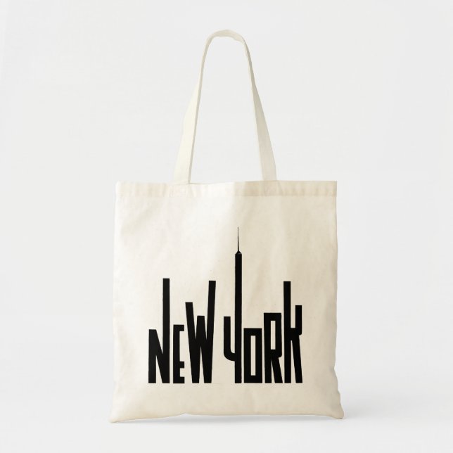Bolsa Tote Skyline de Nova York (Frente)