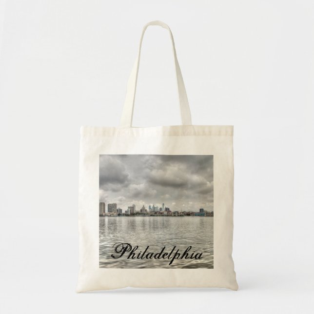 Bolsa Tote Skyline de Philly (Frente)