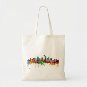 Bolsa Tote Skyline de Seattle Washington
