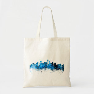 Bolsa Tote Skyline de Seattle Washington