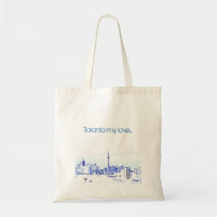 Bolsa Tote Skyline de Toronto