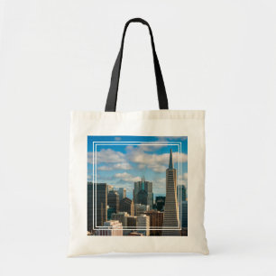 Bolsa Tote Skyline do Distrito Financeiro de São Francisco