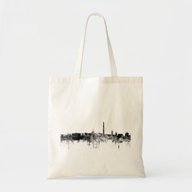 Bolsa Tote Skyline do Washington DC (Frente)
