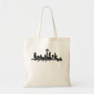 Bolsa Tote Skyline Seattle