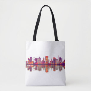 Bolsa Tote Skyline Suiça Zurique