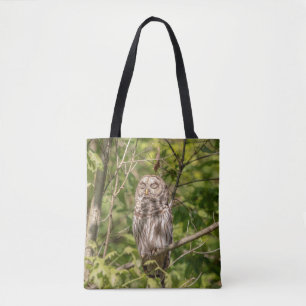 Bolsa Tote Sleepy Barred Owl