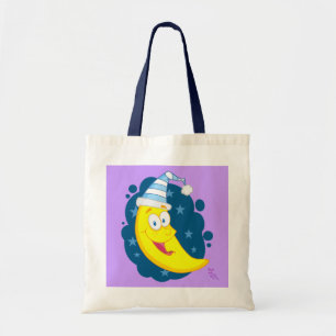 Bolsa Tote Sleepy Moon Budget Tote Bag