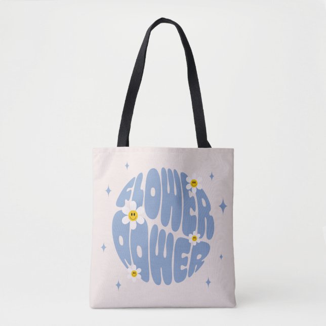 Bolsa Tote Slogan de alimentação da ventoinha (Frente)