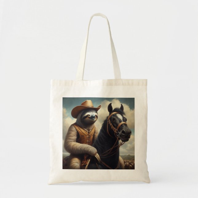 Bolsa Tote Sloth Cowboy (Frente)