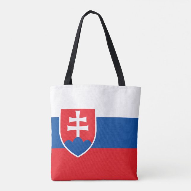 Bolsa Tote Slovakia Flag (Verso)