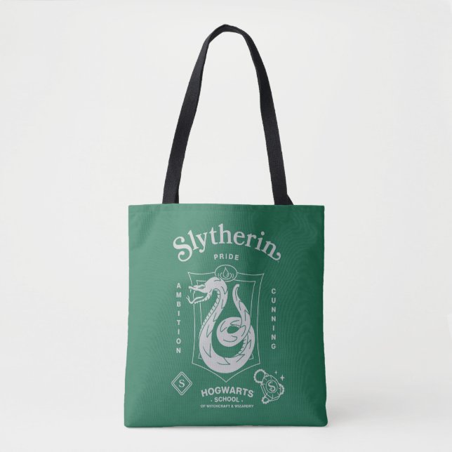 Bolsa Tote SLYTHERIN™ Pride Ambition Cunning Crest (Frente)