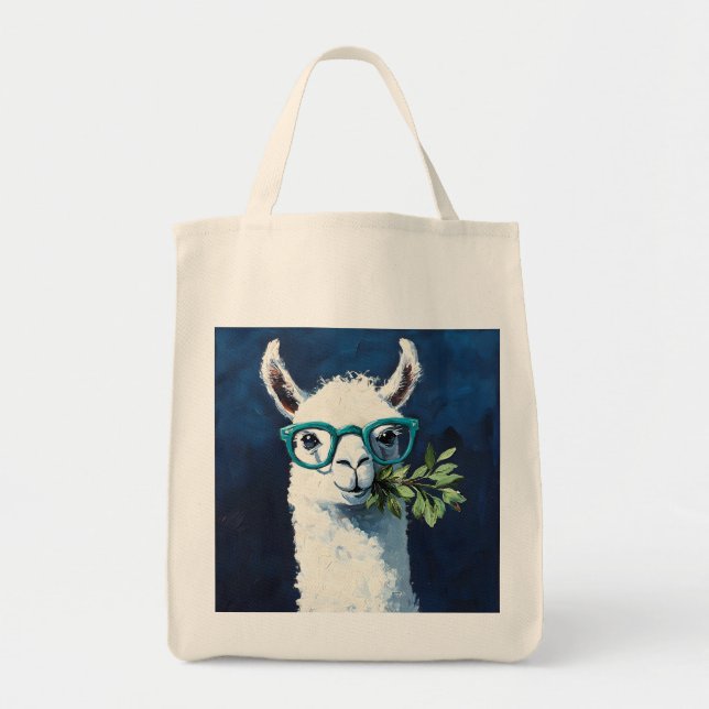 Bolsa Tote Smarty Llama Chic (Frente)
