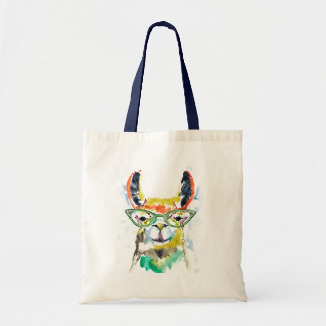 Bolsa Tote Smarty Pants Llama (Frente)
