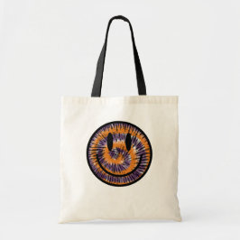 Bolsa Tote Smiley in Halloween Tie Dye - PNG