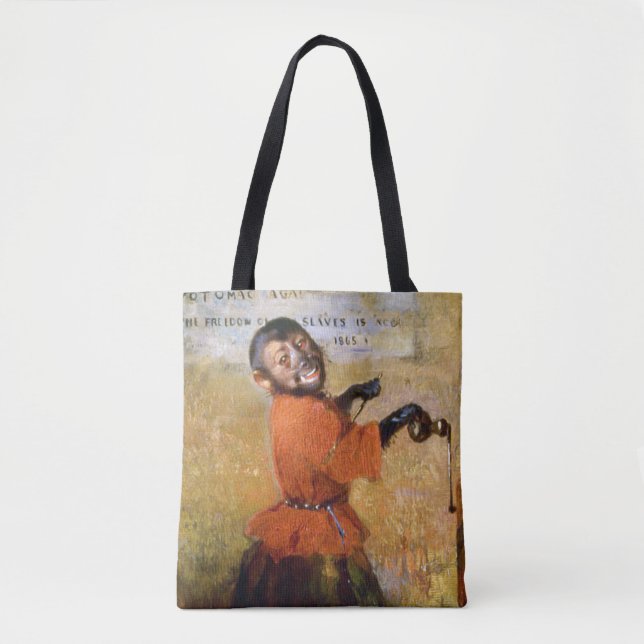 Bolsa Tote Smiling Monkey (Frente)