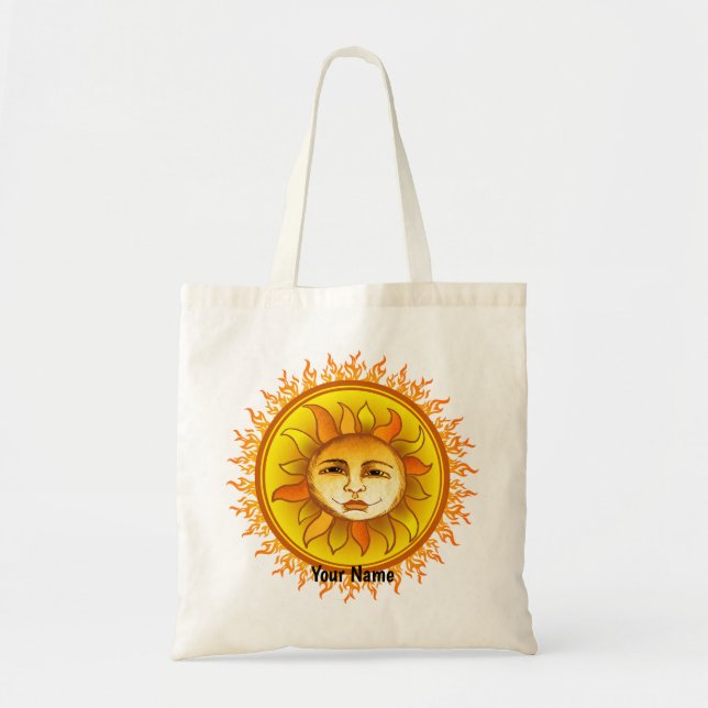 Bolsa Tote Smiling Sun Tote Bag (Frente)