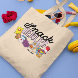 Bolsa Tote Snack Dealer Mãe A Vida Engraçada