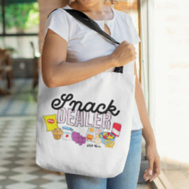 Bolsa Tote Snack Dealer Mãe Vida Engraçada Saco