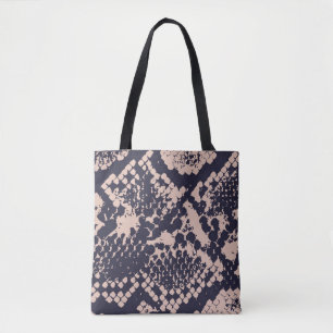 Bolsa Tote Snakeskin sem costura Patternsnake, sem costura, p