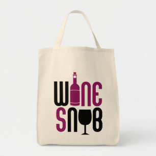 Bolsa Tote Snob de vinho