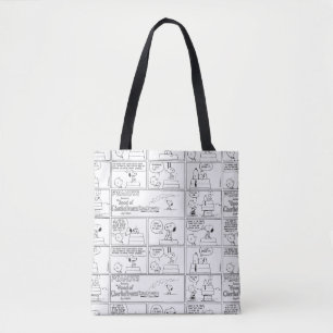 Bolsa Tote Snoopy & Charlie Brown Inglês Muffin