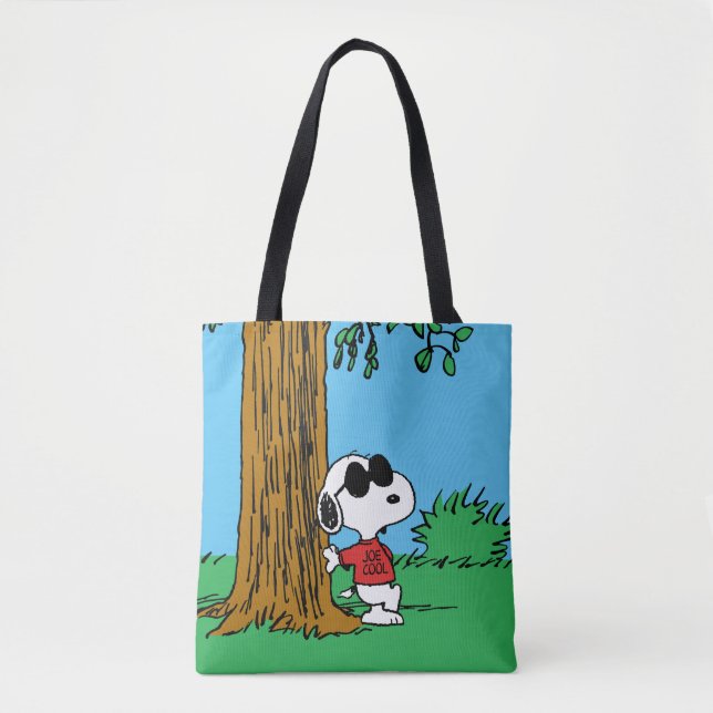 Bolsa Tote Snoopy "Joe Legal" em pé (Frente)