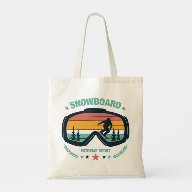 Bolsa Tote Snowboard  (Verso)