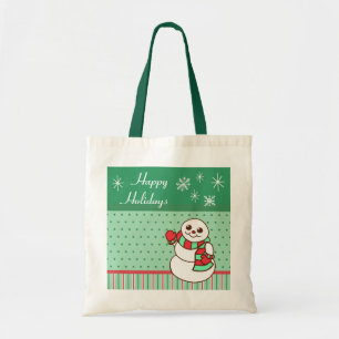 Bolsa Tote Snowman Bag