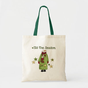 Bolsa Tote Snowman Tis the Season