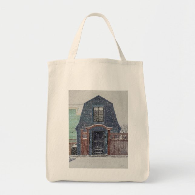 Bolsa Tote Snowy Day (Frente)