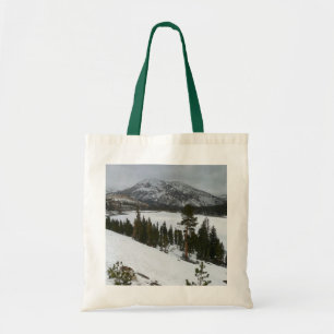 Bolsa Tote Snowy Ellery Lake California - Paisagem de inverno