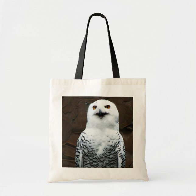 Bolsa Tote Snowy Owl btcna (Frente)