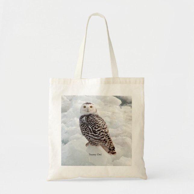 Bolsa Tote Snowy Owl - saco de tote (Frente)