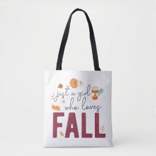 Bolsa Tote Só uma garota que ama a queda
