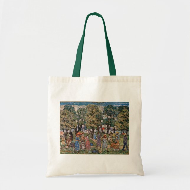 Bolsa Tote Sob as Árvores de Maurice Prendergast, Belas Artes (Frente)