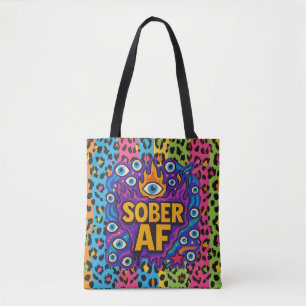 Bolsa Tote Sober AF -