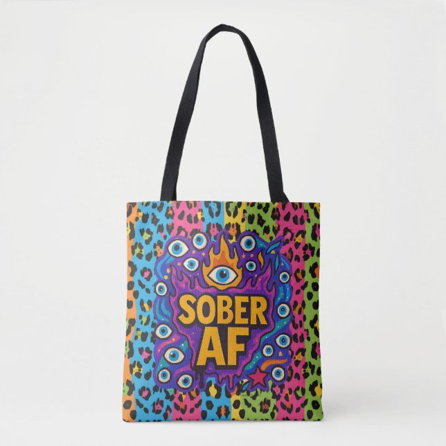 Bolsa Tote Sober AF -  (Frente)