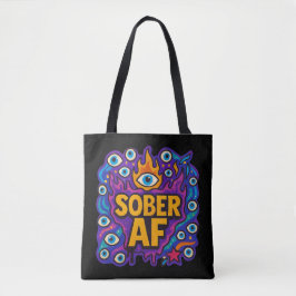 Bolsa Tote Sober AF - 