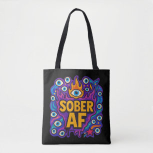 Bolsa Tote Sober AF -