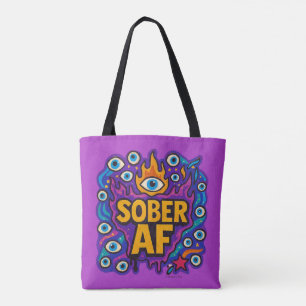 Bolsa Tote Sober AF -