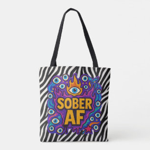 Bolsa Tote Sober AF -