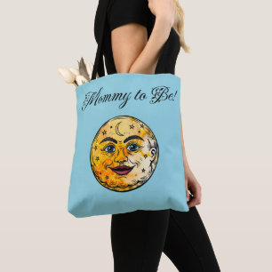 Bolsa Tote Sobre a celebração do Chá de fraldas da Lua