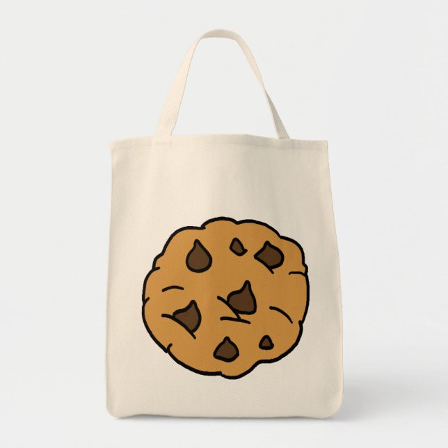 Bolsa Tote Sobremesa ENORME do biscoito dos pedaços de (Frente)