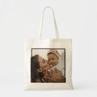 Bolsa Tote Sobreposição de Borda Simples