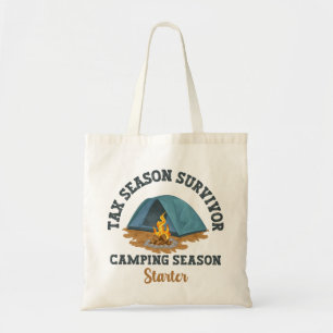 Bolsa Tote Sobrevivência da Estação Fiscal, Camping Season St