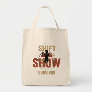 Bolsa Tote Sobrevivência do Shift Show — Crachá Enfermeiro En