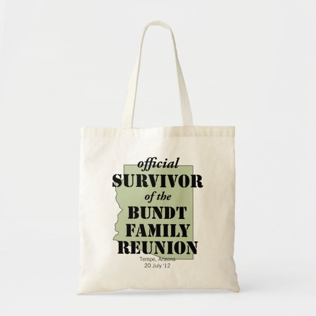 Bolsa Tote Sobrevivência oficial (Frente)