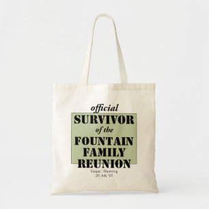 Bolsa Tote Sobrevivente Sindical Oficial da Família - Wyoming
