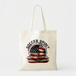 Bolsa Tote Soccer Spirit USA, Distante bandeira dos EUA